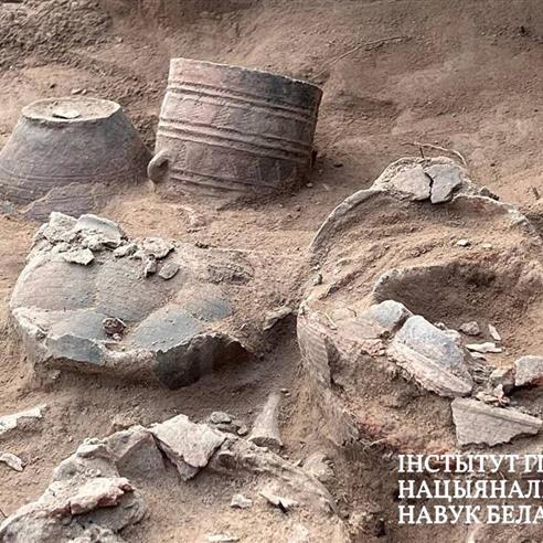  Раскопкі курганнага могільніка Азёры ў Круглянскім раёне