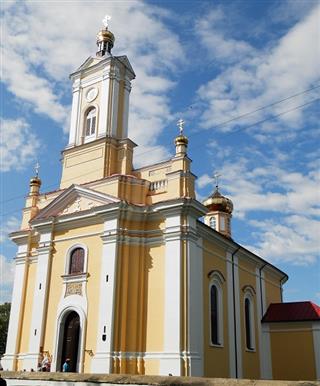 Петрапаўлаўская царква; роспіс скляпенняў