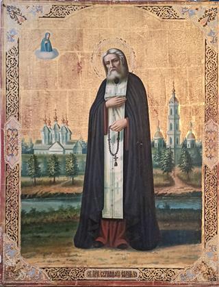 Абраз "Святы Серафім Сароўскі"