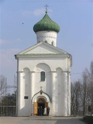 Спаса-Праабражэнская царква. Роспісы ў інтэр'еры