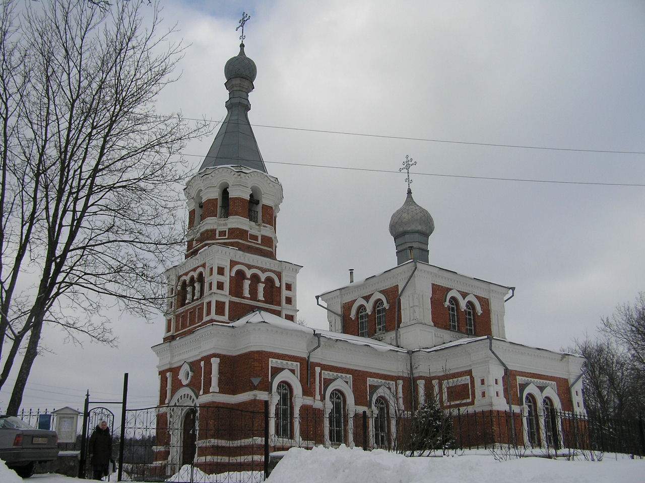 Увазнясенская царква. Знешні выгляд помніка. Сучасны выгляд