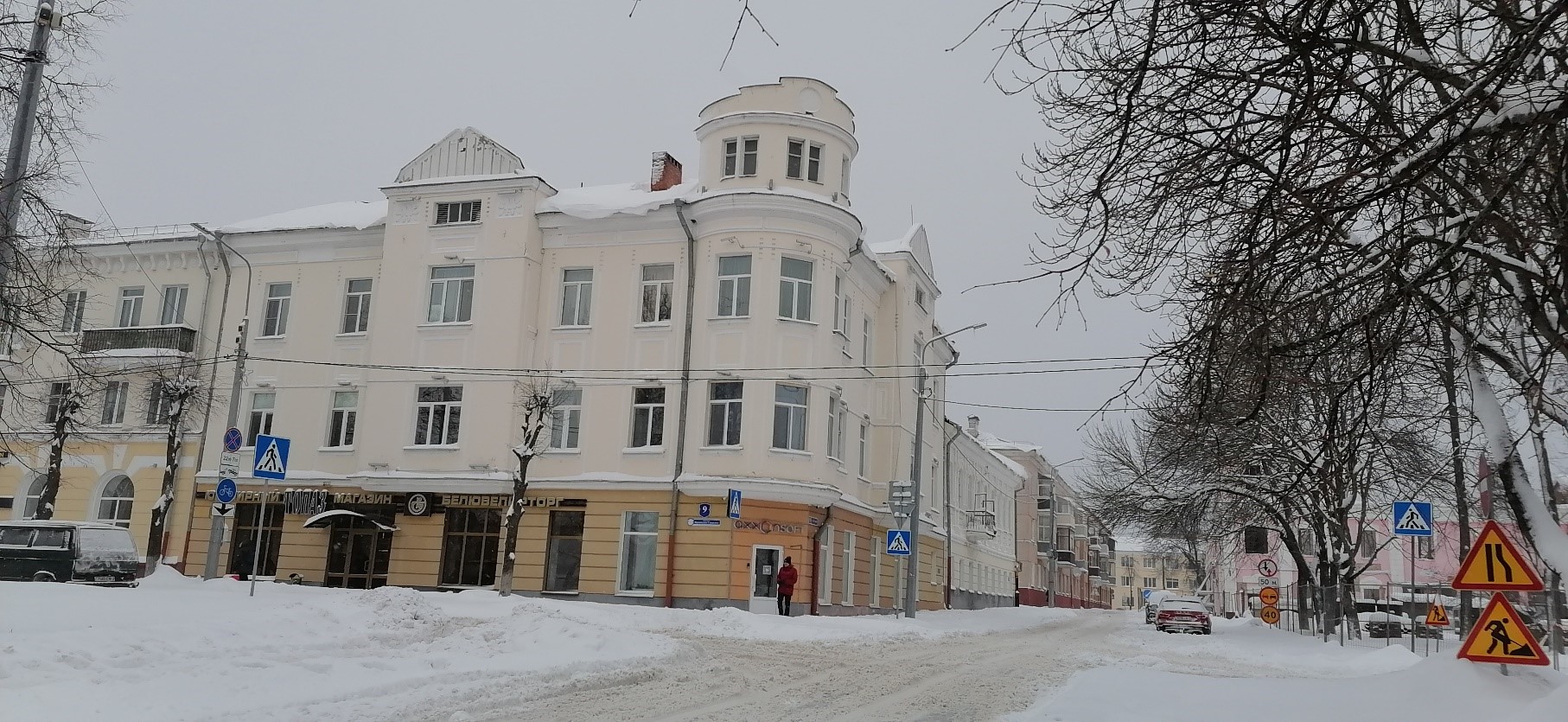 Фасад па пр-це Ф. Скарыны