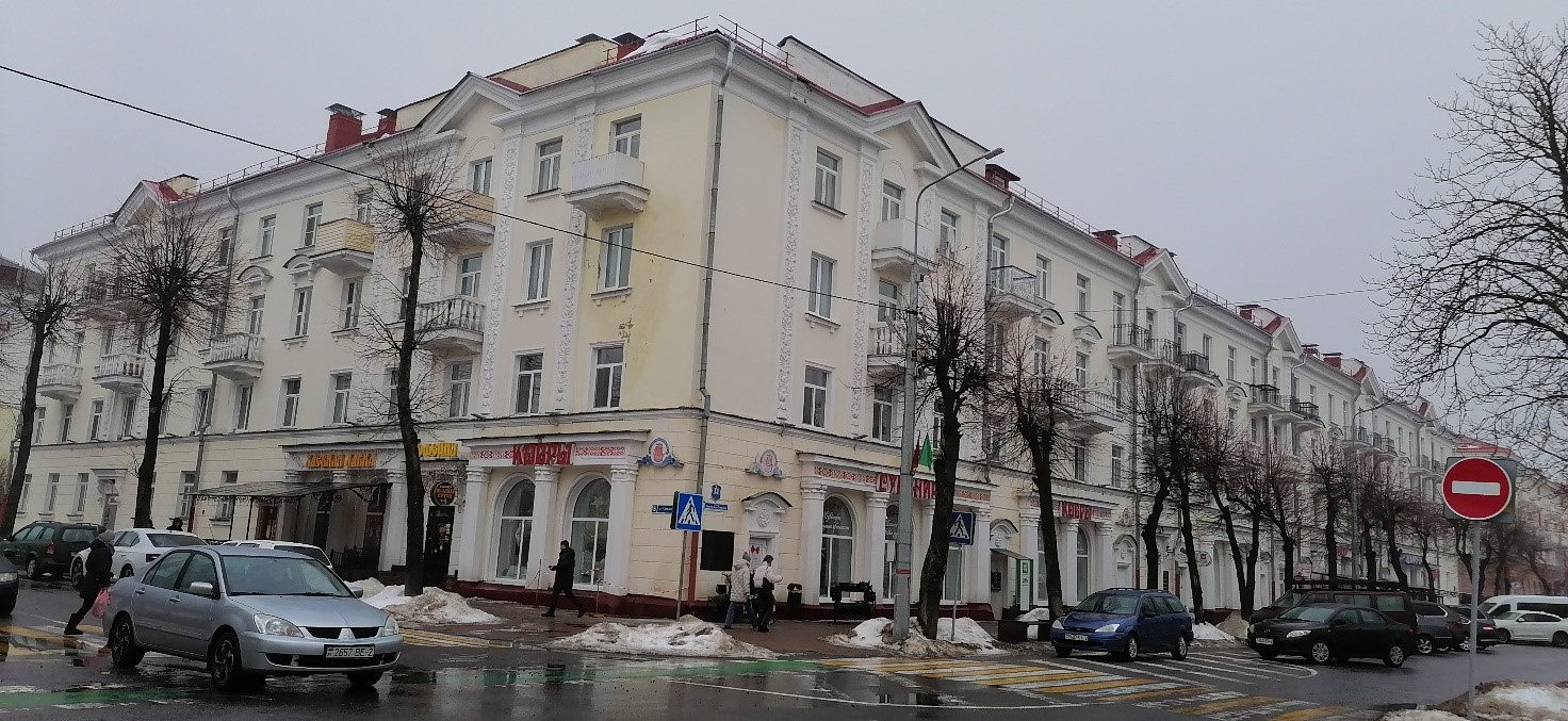 Агульны выгляд з паўднёва-заходняга боку. Фота 2024 г.