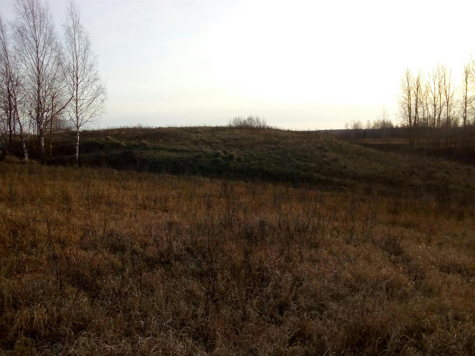 Гарадзішча з паўночнага боку