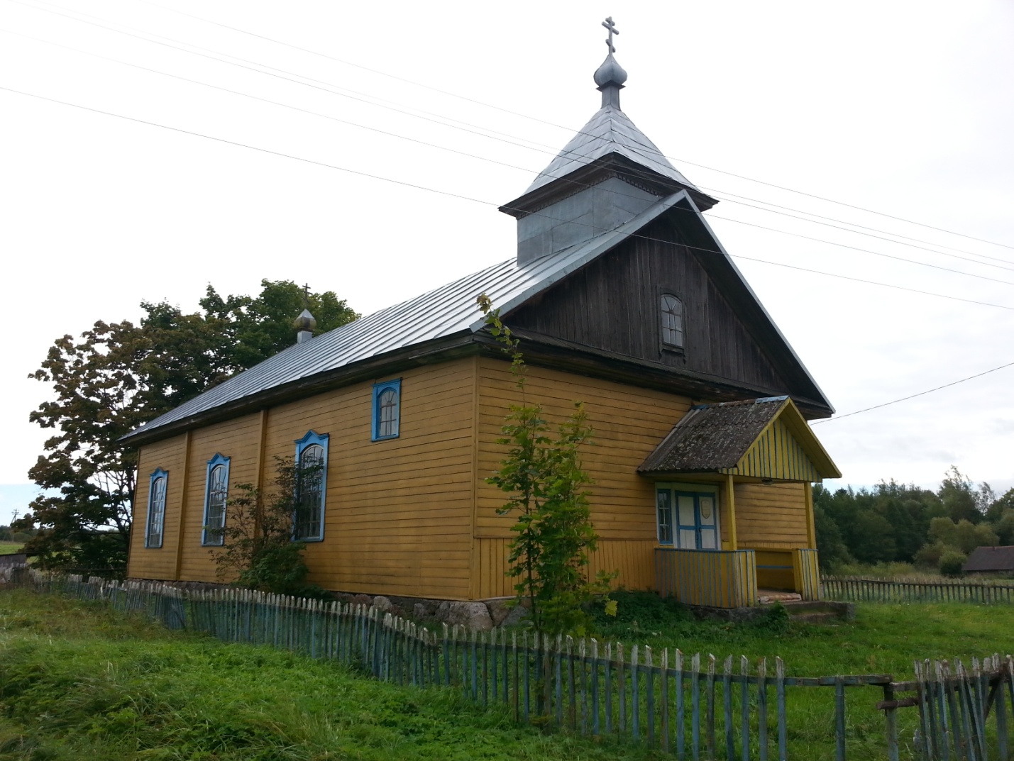 Царква ў Кірыліна. Сучасны выгляд