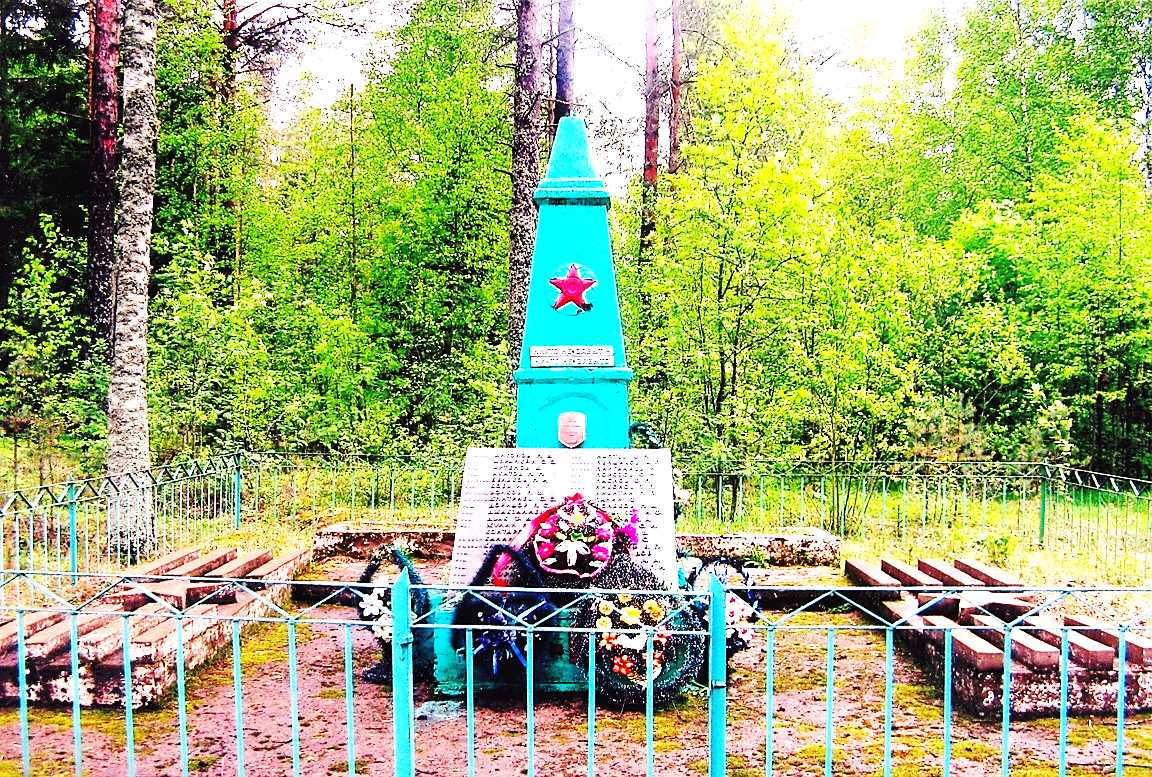 Брацкая магіла, 1941-1944 гг. Віцебская вобласць, Гарадоцкі раён, в. Альхавец 