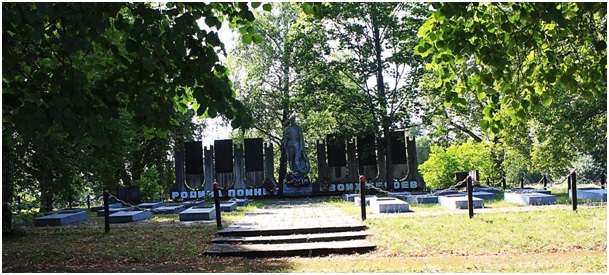 Вайсковыя могілакі вёскі Мехавое. 2014 г.