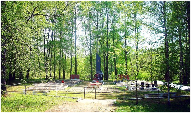 Вайсковыя могілкі вёскі Новыя Вайханы. 2019 г.