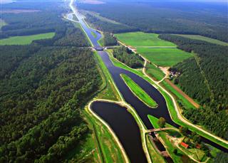 злучальны канал ад суднаходнага шлюза «Нямнова» да ўпадзення ў р. Нёман (2,4 км)
