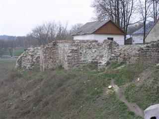 Комплекс Старога замка: фрагмент абарончых сцен