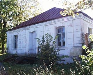 Фрагменты ансамбля былога палаца Храптовічаў: флігель