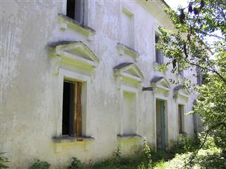 Фрагменты ансамбля былога палаца Храптовічаў: бібліятэка