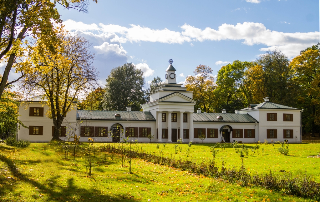 Ансамбль былога палаца Агінскіх: палац, дэкор палаца: кафлявыя печ і камін ў вестыбюлі; капліца; альтанка "Амеліі"; кітайская альтанка; млын; стайня; парк