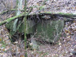 Фартыфікацыйныя збудаванні Гродзенскай крэпасці: рэшткі гаржавага бліндажа фортавай групы № 13