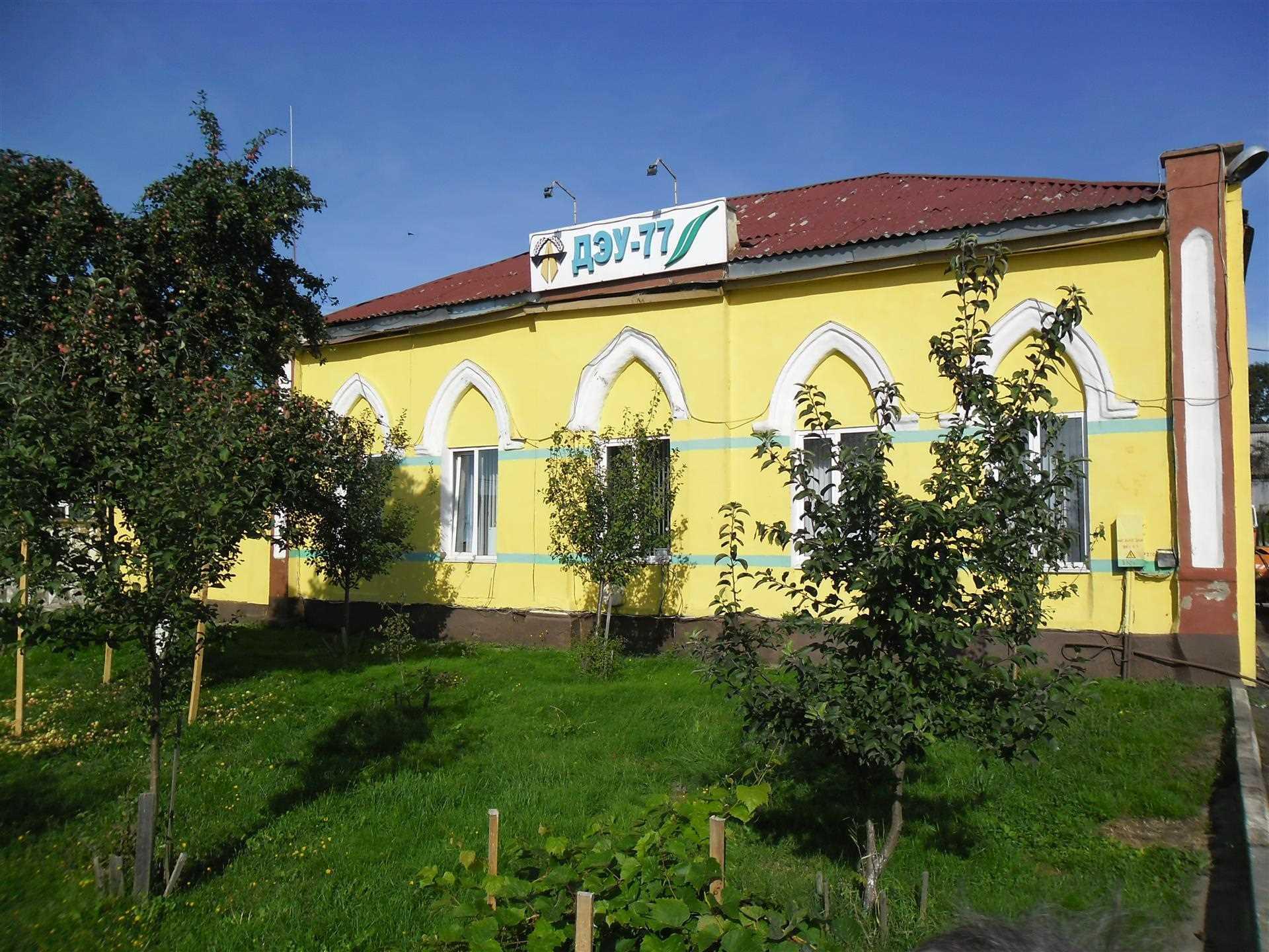 Від на гісторыка-культурную каштоўнасць "Будынак былой паштовай станцыі" з паўднёва-усходняга боку