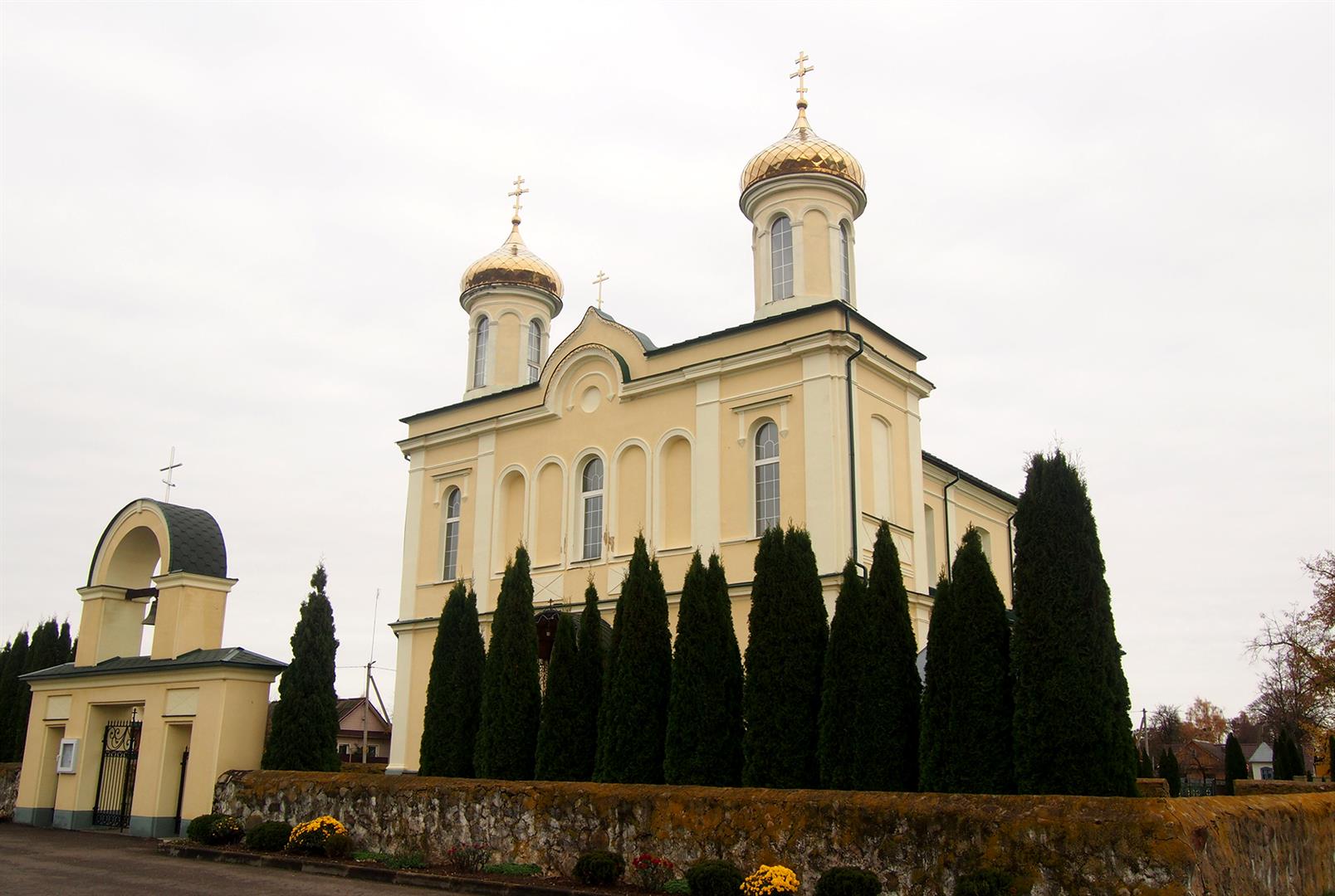Царква Іаана Прадцечы. Галоўны фасад