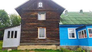 Фрагменты былой сядзібы Тышкевічаў: будынак былой палатнянай фабрыкі