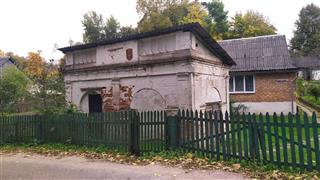 Фрагменты былой сядзібы Тышкевічаў: будынак былой вартоўні