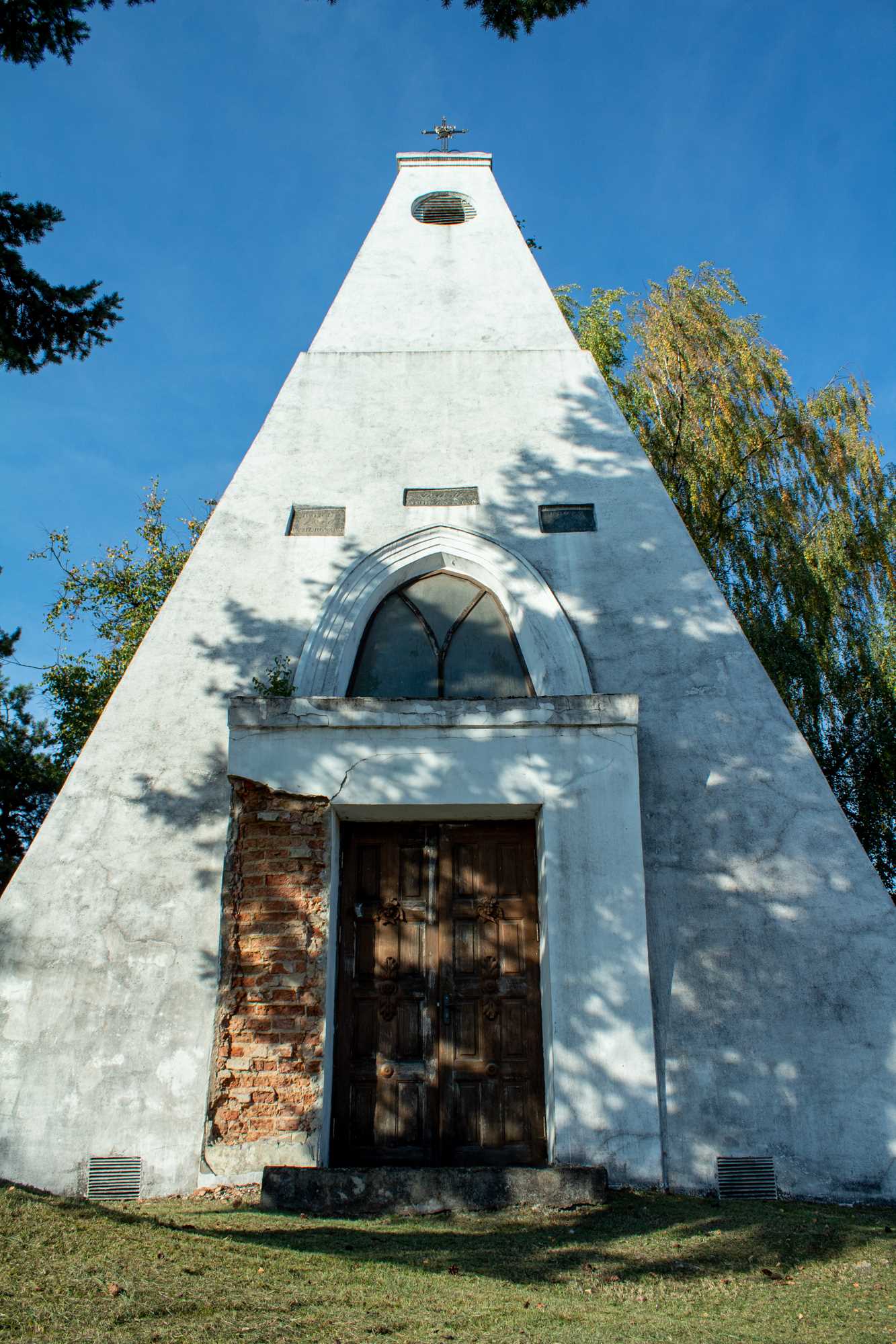 Капліца-пахавальня, агульны выгляд, 2023 г.