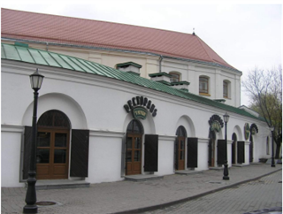 Комплекс будынкаў былога кляштара бернардзінцаў: гандлёвыя рады 