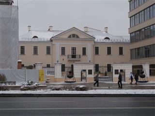 Комплекс былой гарадской сядзібы: сядзібны дом, флігель