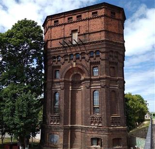 Комплекс будынкаў чыгуначнай бальніцы: вадацяжная вежа